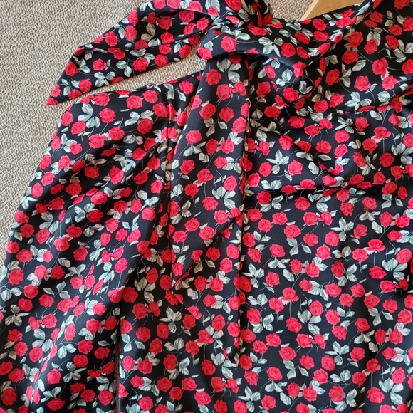 🎈2/$50 Zara Rose Peplum Blouse - Picture 10 of 16